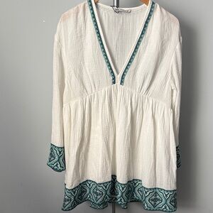 ZARA Bohemian Blouse